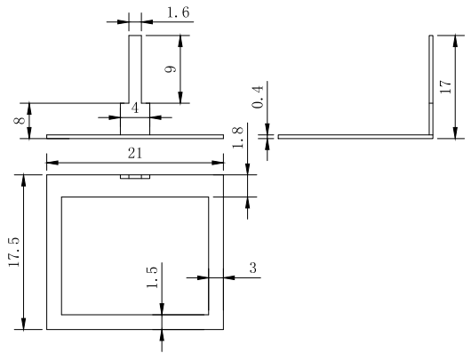 terminal stamping part